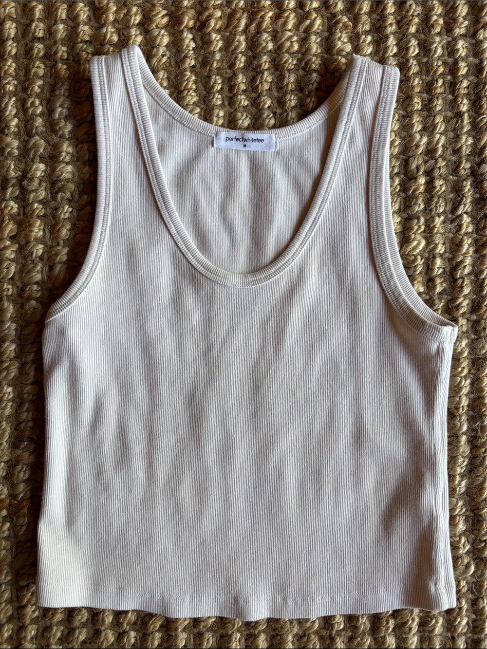 Perfectwhitetee blondie tank